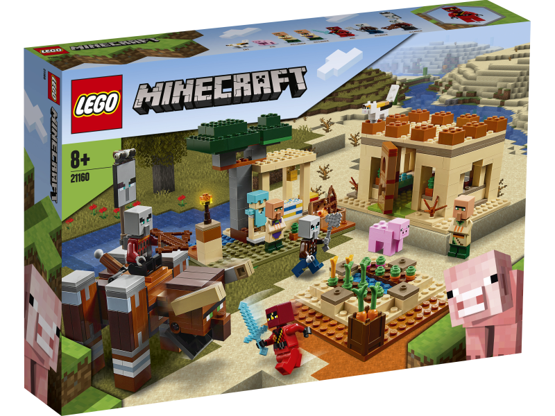 LEGO Minecraft 21160 Najazd złosadników