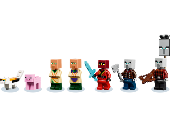 LEGO Minecraft 21160 Najazd złosadników