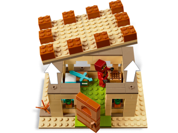 LEGO Minecraft 21160 Najazd złosadników