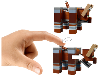 LEGO Minecraft 21160 Najazd złosadników