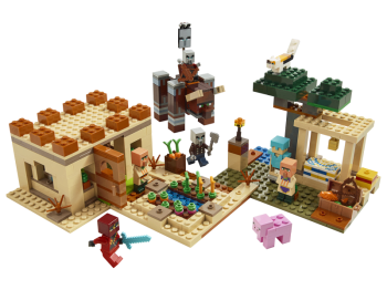 LEGO Minecraft 21160 Najazd złosadników