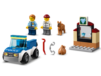LEGO City 60241 Oddział policyjny z psem