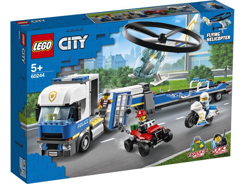 LEGO City 60244 Laweta helikoptera policyjnego