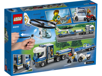 LEGO City 60244 Laweta helikoptera policyjnego