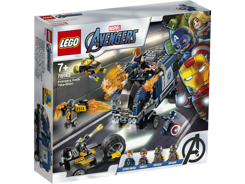 LEGO Super Heroes 76143 Avengers: Zatrzymanie ciężarówki
