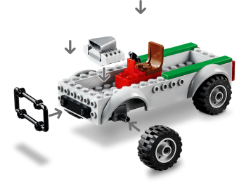 LEGO Super Heroes 76147 Napad Sępa na furgonetkę