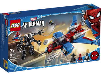 LEGO Super Heroes 76150 Pajęczy odrzutowiec kontra mech Venoma