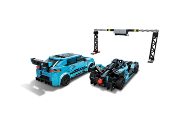 LEGO Speed Champions 76898 Formula E Panasonic Jaguar Racing GEN2 car i Jaguar I-PACE eTROPHY