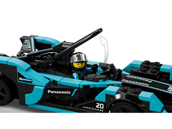 LEGO Speed Champions 76898 Formula E Panasonic Jaguar Racing GEN2 car i Jaguar I-PACE eTROPHY