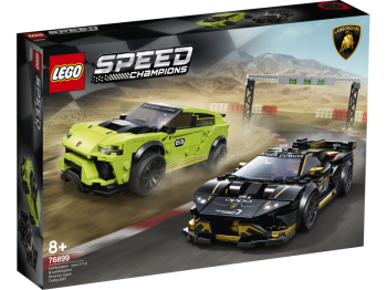 LEGO Speed Champions 76899 Lamborghini Urus ST-X i Lamborghini Huracán Super Trofeo EVO