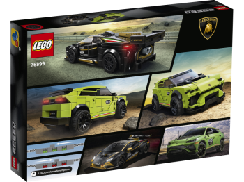 LEGO Speed Champions 76899 Lamborghini Urus ST-X i Lamborghini Huracán Super Trofeo EVO