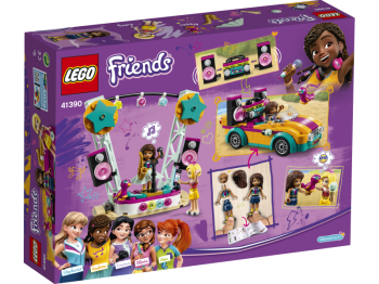 LEGO Friends 41390 Samochód i scena Andrei