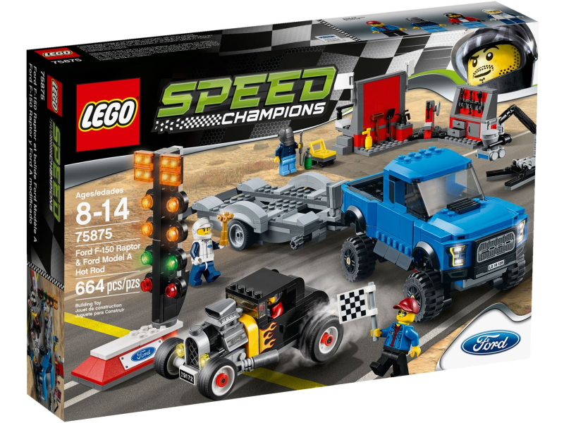 LEGO Speed Champions 75875 Ford F-150 Raptor i Ford Model A Hot Rod