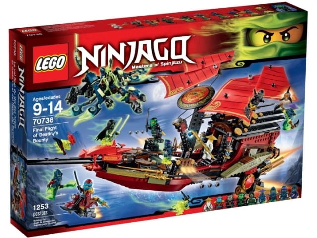 LEGO Ninjago 70738 Ostatni lot Perły Przeznaczenia
