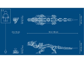  LEGO Ninjago 70652 Zwiastun burzy