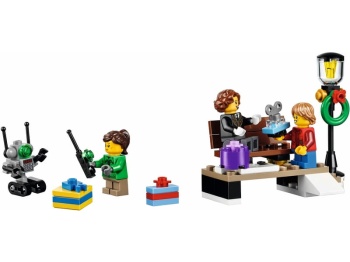 LEGO CREATOR 10254 Świąteczny pociąg 