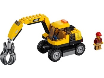 LEGO City 60075 Koparka i ciężarówka