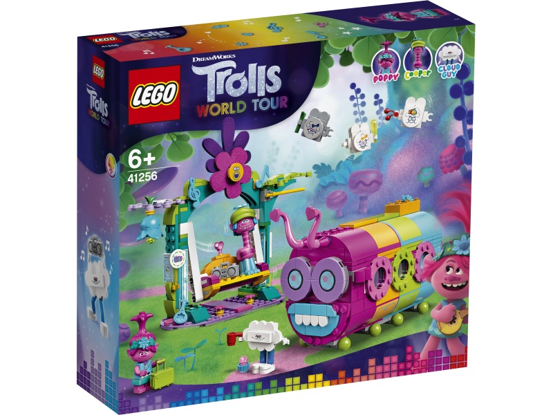 LEGO Trolls 41256 Tęczowy gąsienicowóz