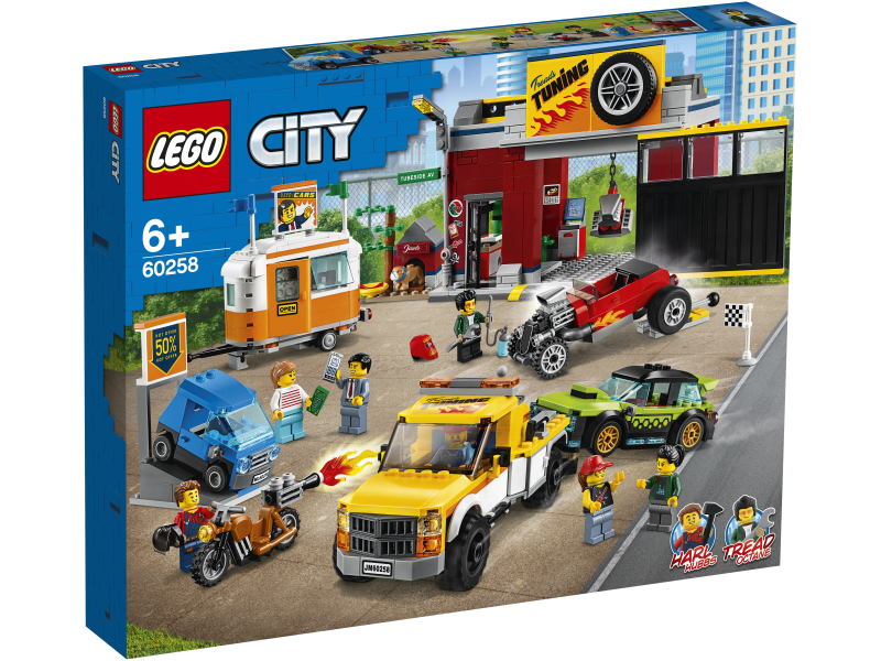 LEGO City 60258 Warsztat tuningowy