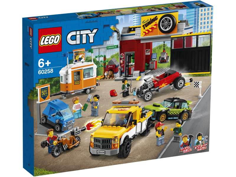 LEGO City 60258 Warsztat tuningowy