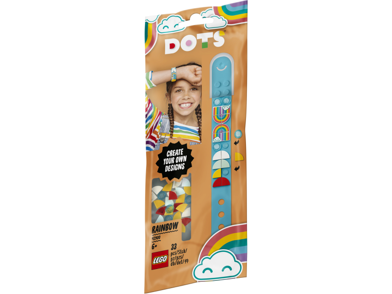 LEGO DOTs 41900 Bransoletka z tęczą