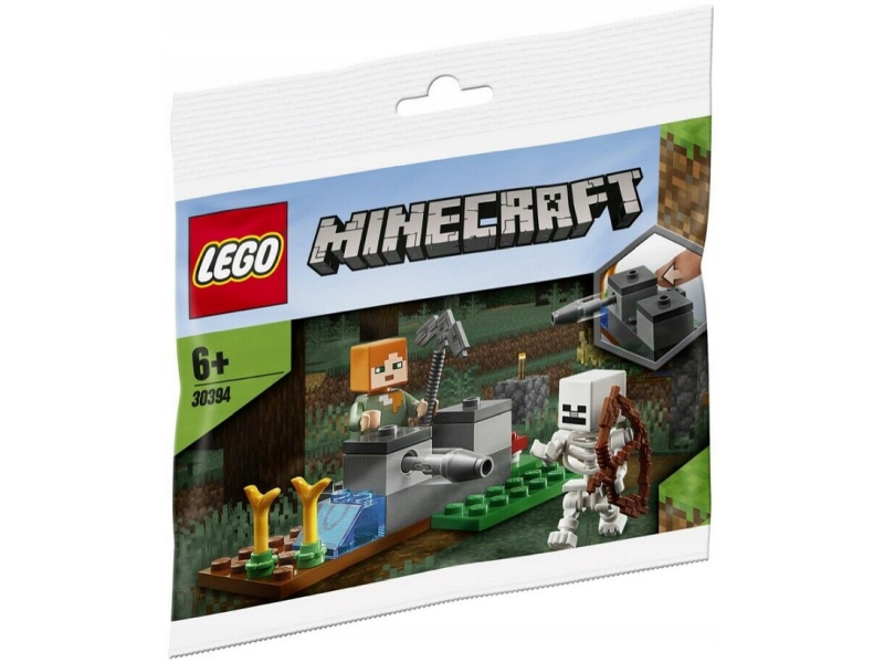 LEGO Minecraft 30394 Alex obrona przed Szkieletem