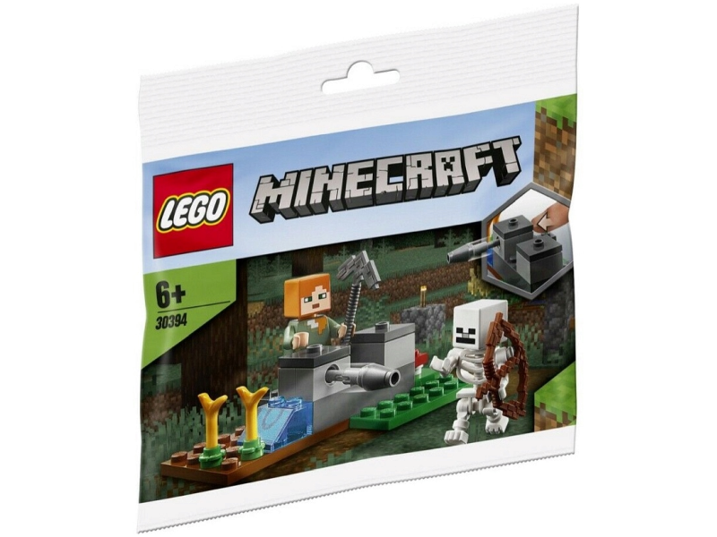 LEGO Minecraft 30394 Alex obrona przed Szkieletem