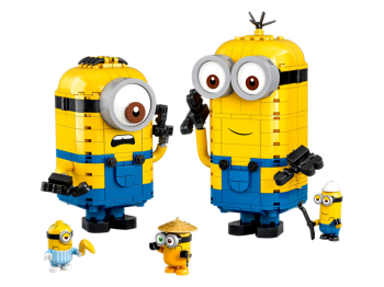 LEGO Minions 75551 Minionki z klocków i ich gniazdo