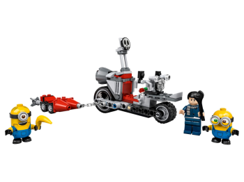 LEGO Minions 75549 Niepowstrzymany motocykl ucieka