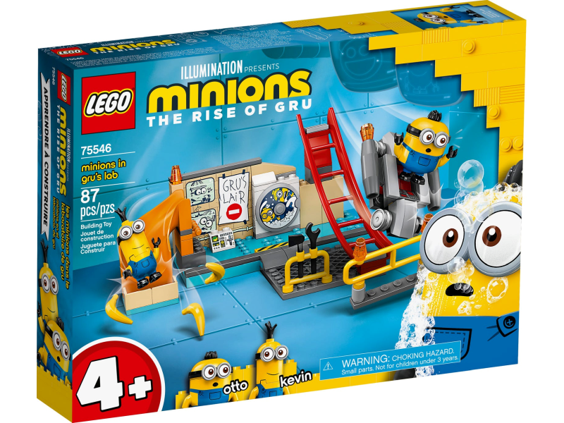 LEGO Minions 75546 Minionki w laboratorium Gru