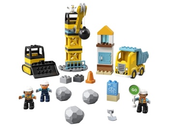LEGO DUPLO 10932 Rozbiórka kulą wyburzeniową
