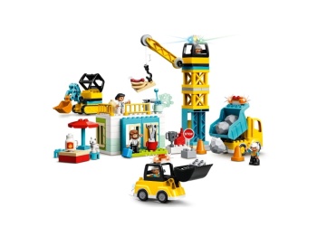 LEGO DUPLO 10933 Żuraw wieżowy i budowa