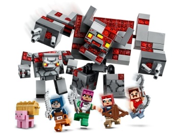 LEGO Minecraft 21163 Bitwa o czerwony kamień
