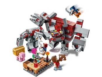 LEGO Minecraft 21163 Bitwa o czerwony kamień