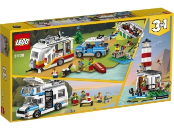 LEGO Creator 31108 Wakacyjny kemping z rodziną