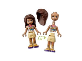 LEGO Friends 41423 Balonem na ratunek tygrysowi