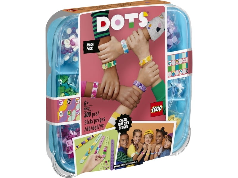 LEGO DOTS 41913 Megazestaw bransoletek