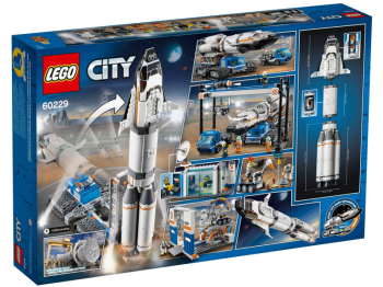 LEGO City 60229 Transport i montaż rakiety