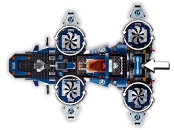 LEGO Marvel Avengers 76153 Avengers Lotniskowiec
