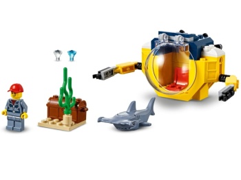 LEGO City 60263 Oceaniczna miniłódź podwodna