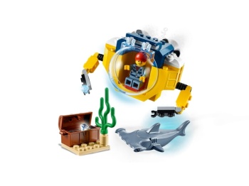 LEGO City 60263 Oceaniczna miniłódź podwodna