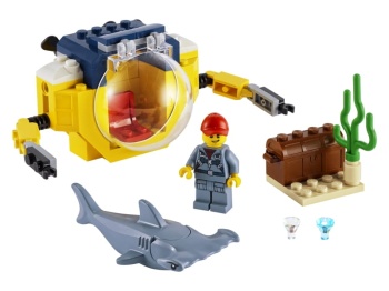 LEGO City 60263 Oceaniczna miniłódź podwodna