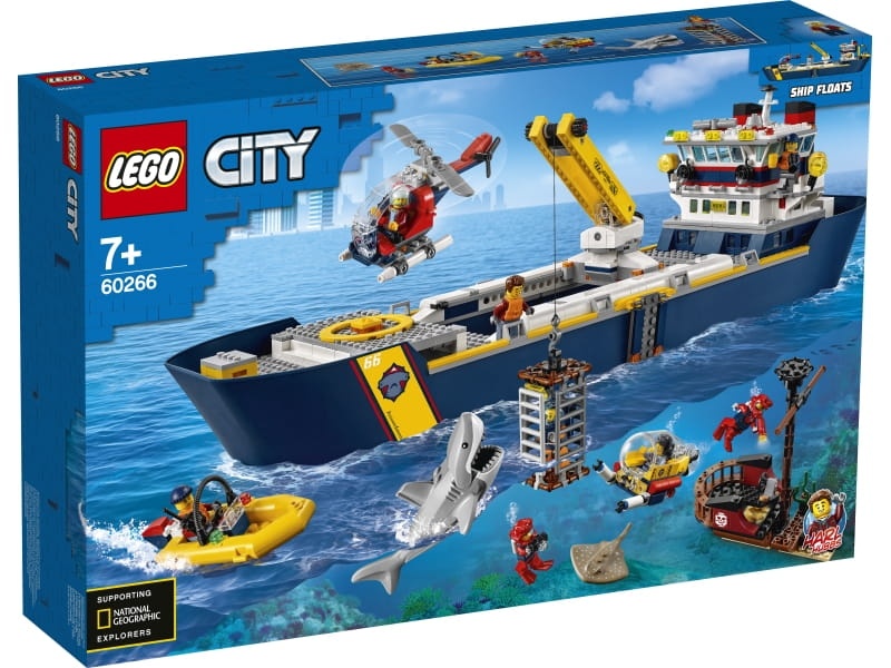 LEGO City 60266 Statek badaczy oceanu