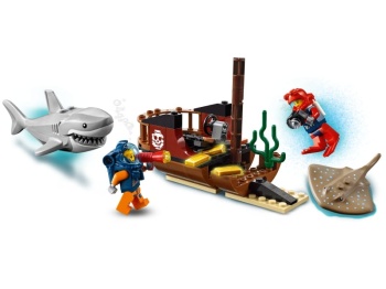 LEGO city statek