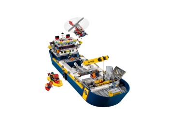 LEGO city statek badaczy oceanu