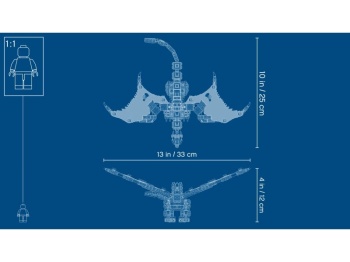 LEGO Ninjago 71718 Bojowy smok Wu