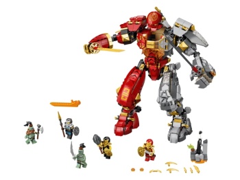 LEGO Ninjago 71720 Mech z ognia i kamienia