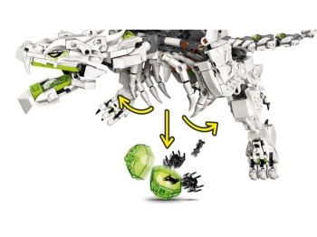 LEGO Ninjago 71721 Smok Szkieletowego Czarownika