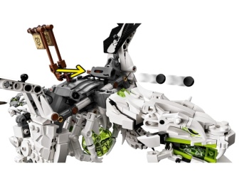 LEGO Ninjago 71721 Smok Szkieletowego Czarownika