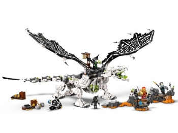 LEGO Ninjago 71721 Smok Szkieletowego Czarownika